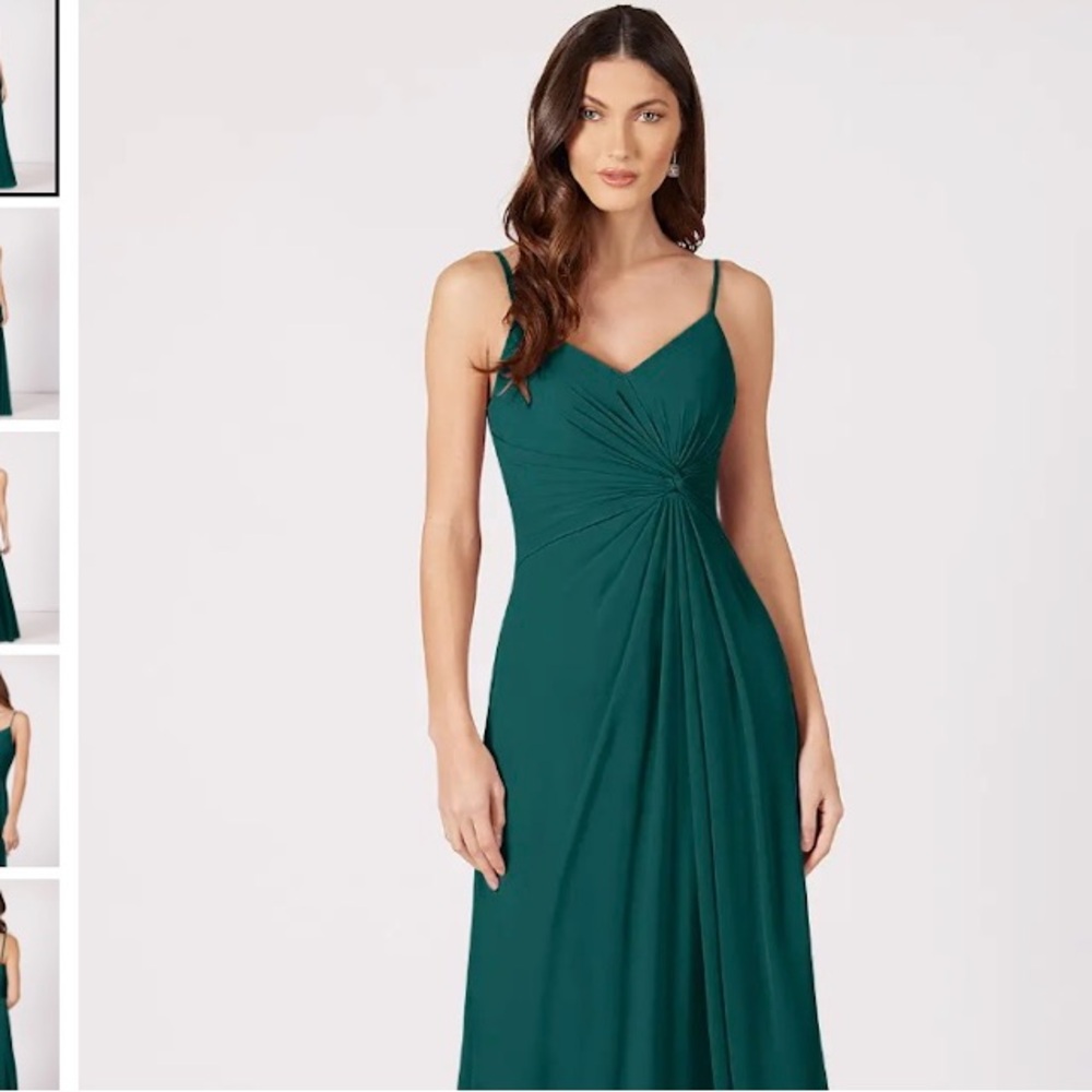 Peacock Green Bridesmaid Dress